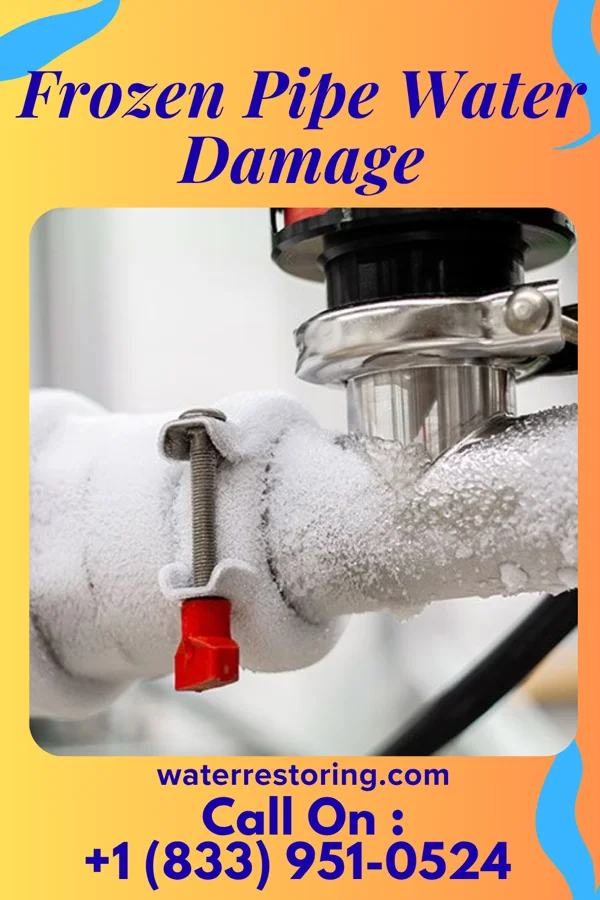 Frozen Pipe Water Damage in Narka, KS